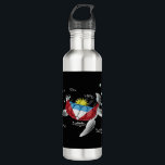 Antigua And Barbuda Turtle Edelstahlflasche<br><div class="desc">Antigua And Barbuda Turtle</div>
