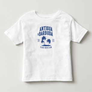 Antigua & Barbuda Karibische Palme Kleinkind T-shirt