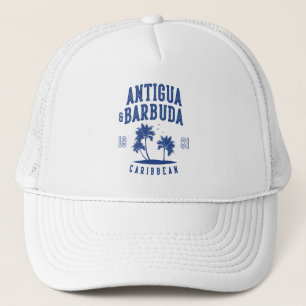 Antigua & Barbuda Karibische Palme Truckerkappe