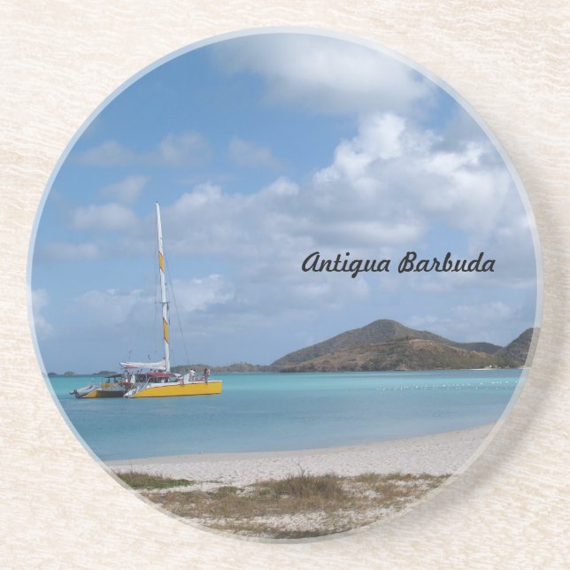 Antigua Barbuda Serie - Jolly Beach Untersetzer (Vorne)
