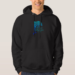Antigua & Barbuda West Indies Retro Stamm Delphin Hoodie