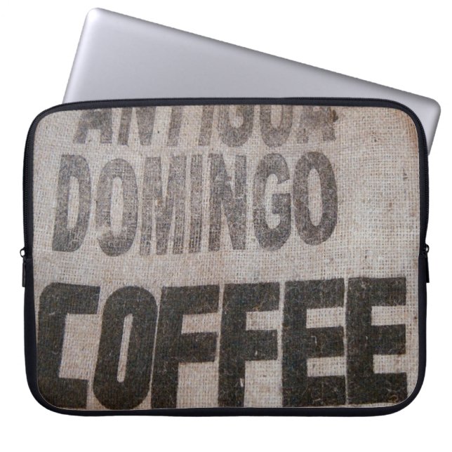 Antigua Coffee Laptop Sleeve (Vorderseite)
