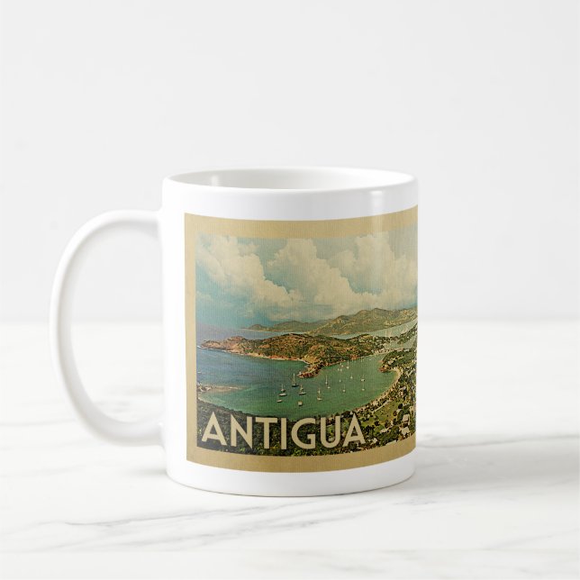 Antigua Coffee Mug Vintage voyage (Gauche)