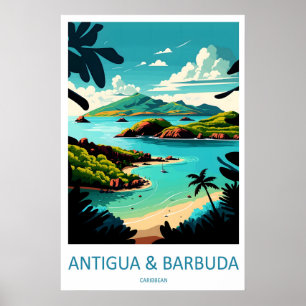 Antigua-et-Barbuda Voyage Parc Affiche National
