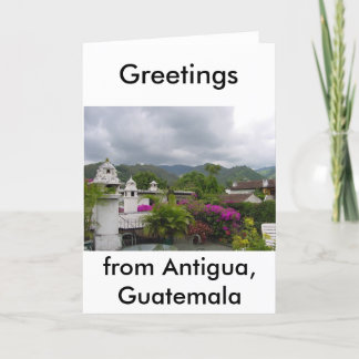 Antigua, Guatemala Karte