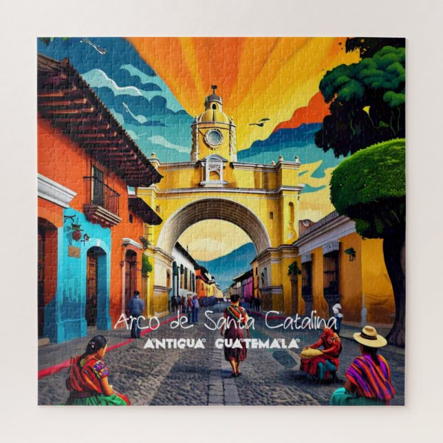 Antigua Guatemala | Vintage Retro (Vertikal)