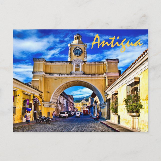 Antigua, Guatemala, Zentralamerika Postkarte (Vorderseite)