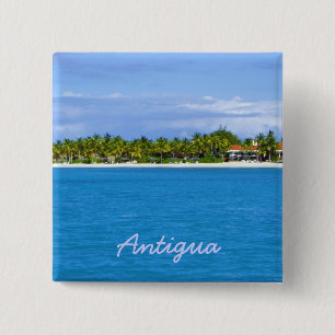 Antigua-Insel-Button Button