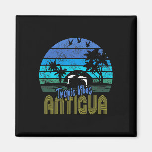Antigua karibische Strandferien-Souvenir Magnet