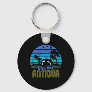 Antigua karibische Strandferien Souvenir  Schlüsselanhänger