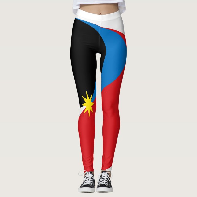 Antigua-Leggings mit Farbstoffen Leggings (Vorderseite)