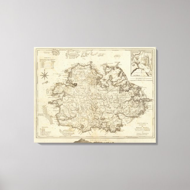 Antigua Leinwanddruck (Vorderseite)