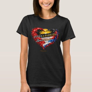 Antigua patriotische Farben T-Shirt