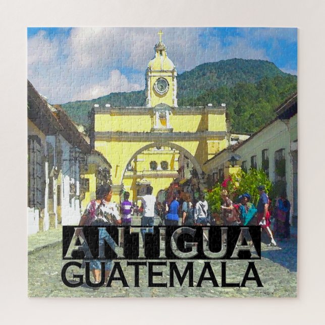 Antigua-Quadrat-Puzzle (Vertikal)