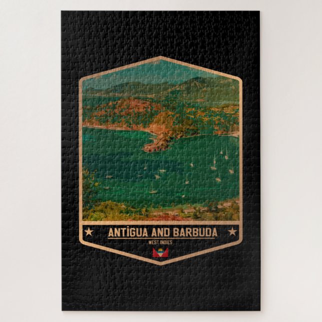 Antigua und Barbuda (Vertikal)