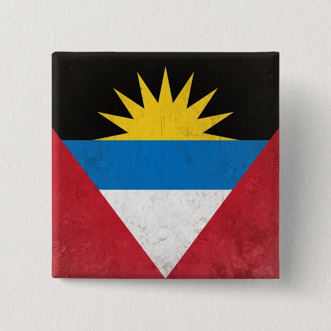 Antigua und Barbuda Button (Vorderseite)