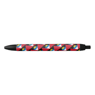 Antigua und Barbuda Flag Ballpoint Pen Kugelschreiber