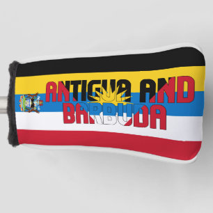 Antigua und Barbuda Flag Gorgetic Patriotic Golf Headcover