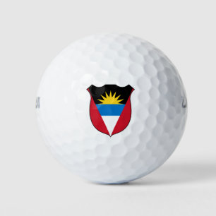 Antigua und Barbuda Flag Grand Patriotic Golfball