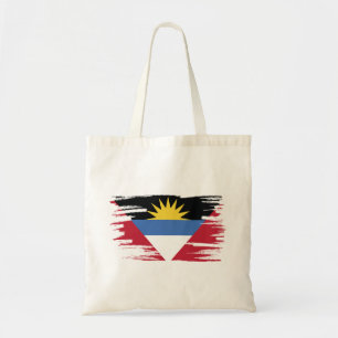 Antigua und Barbuda Flag Pinselspitzen Tragetasche