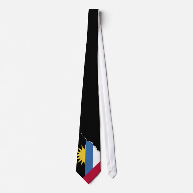 Antigua und Barbuda-Flagge Krawatte (Vorderseite)