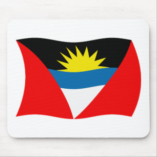 Antigua und Barbuda Flagge Mauspad