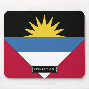 Antigua und Barbuda-Flagge Mousepad