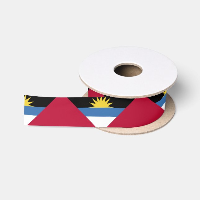 Antigua und Barbuda-Flagge Satinband (Spule)