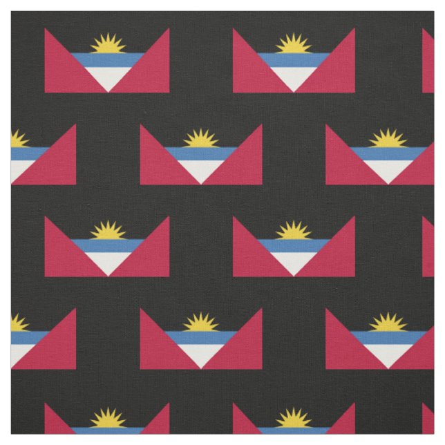 Antigua und Barbuda-Flagge Stoff (Muster)