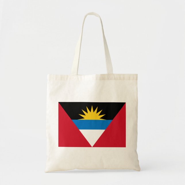 Antigua- und Barbuda-Flagge Tragetasche (Vorne)