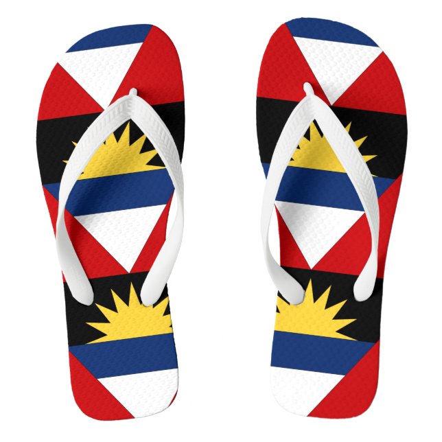 Antigua und Barbuda Flip Flops (Fußbett)