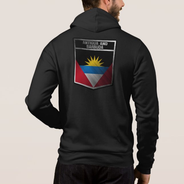 Antigua und Barbuda Hoodie (Rückseite)