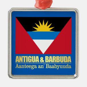 Antigua und Barbuda Ornament Aus Metall