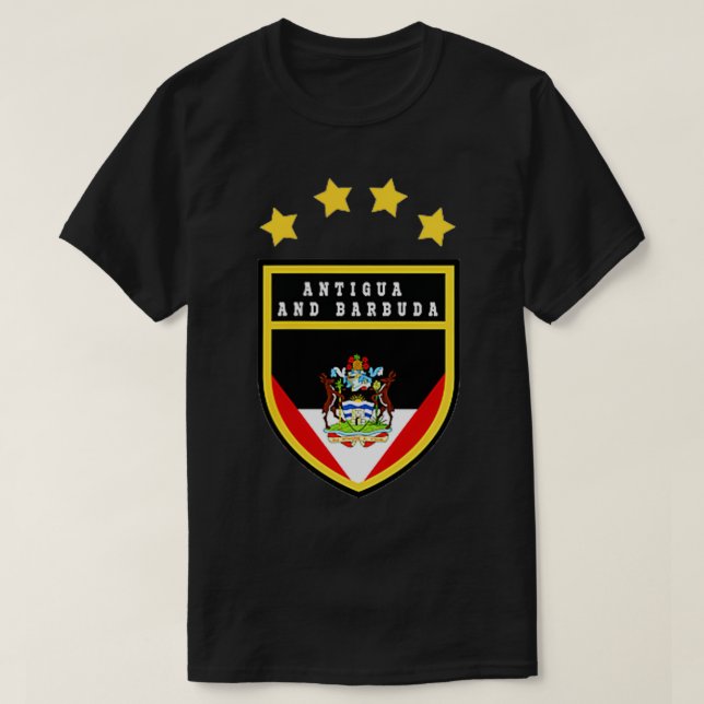Antigua und Barbuda Taschendieb T-Shirt (Design vorne)