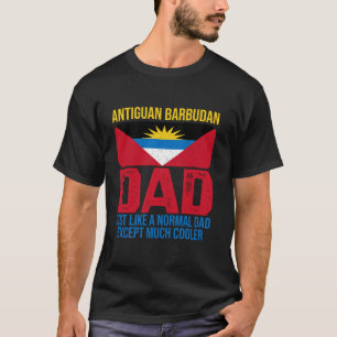 Antiguan Barbudan Vater Antigua und Barbuda Flag F T-Shirt