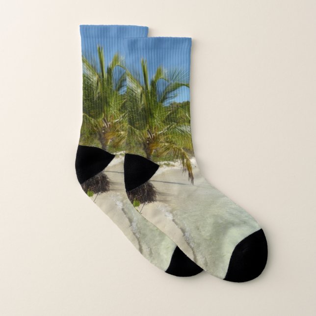 Antiguan Beach Beautiful Tropical Landscape (Paire)