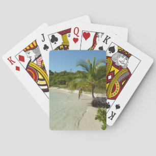 Antiguan Strand Schöne tropische Landschaft Spielkarten