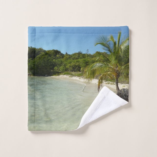 Antiguan Strand Schöne tropische Landschaft Waschlappen (Waschlappen)