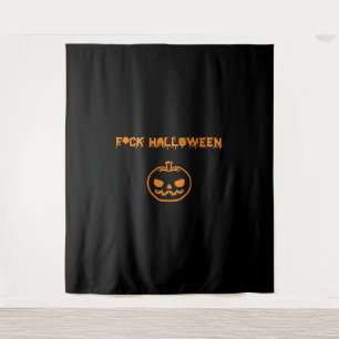 AntiHalloween-Kürbis-Jack-o'-Laterne Wandteppich