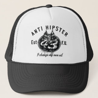 ANTIHipster Fernlastfahrer-Hut Truckerkappe