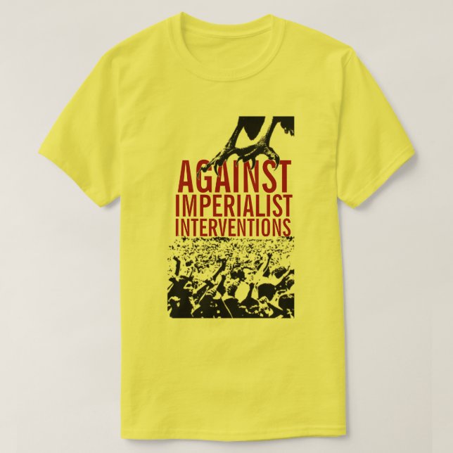 ANTIIMPERIALIST T-Shirt (Design vorne)