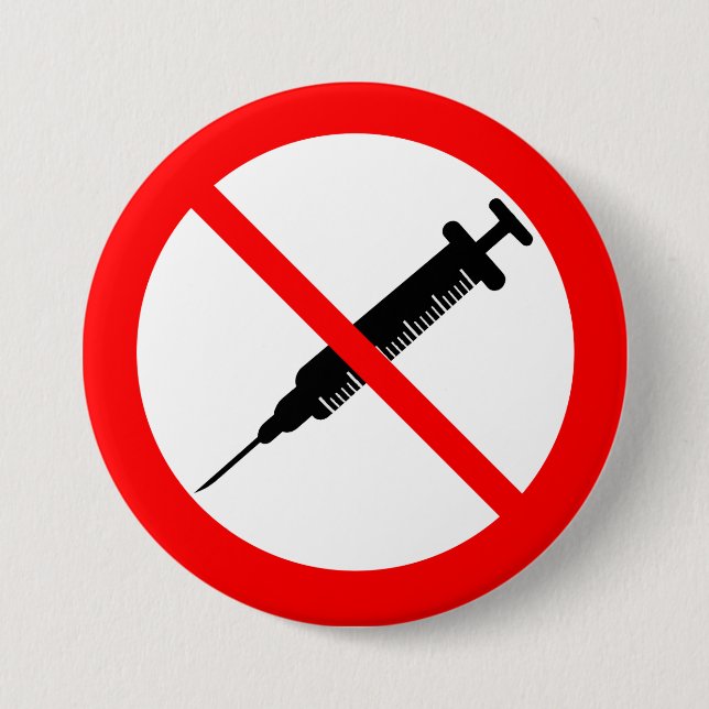 "ANTIIMPFSTOFF" BUTTON (Vorderseite)