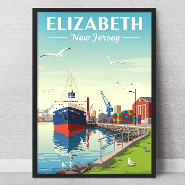 Antik Elizabeth New Jersey Poster (Von Creator hochgeladen)