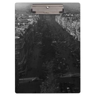 Antik Frankreich Paris champs elysees avenue Klemmbrett