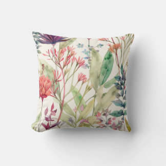 antik gemustertes Kissen floral