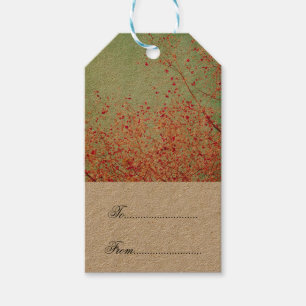 Antik,Kirschblüte,ländlich,grunge,trendy,weiblich, Geschenkanhänger