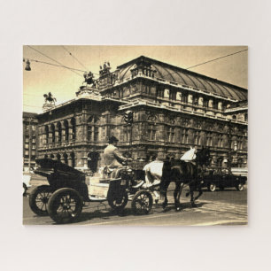 Antik Österreich Wien Fiaker Staatsoper Oper