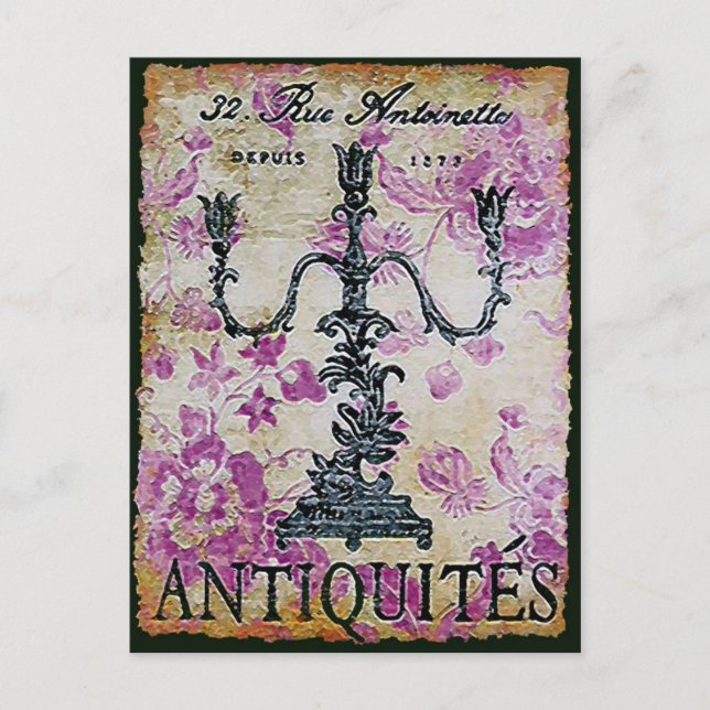 Antik ~ Postkarte (Vorderseite)