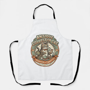 Antik-Sammler-Katze Antik-Sammler-Katze Vintage Schürze