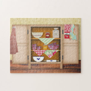 Antik-Schrank-Puzzle